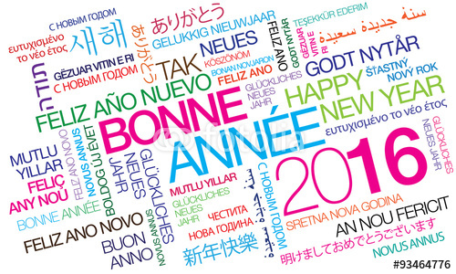 Bonne annee 2016