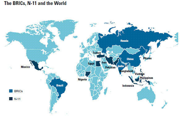 Carte brics