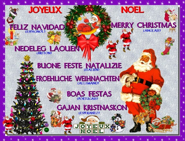 Joyeux noel plusieurs langues1